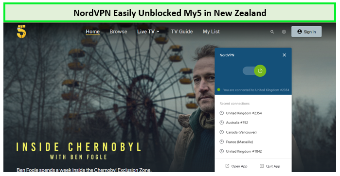 NordVPN - Most Secure VPN to Watch My5 Canada in New Zealand
