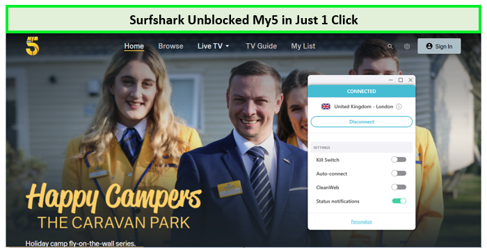 Surfshark - Most Affordable VPN to Watch My5 in New Zealand