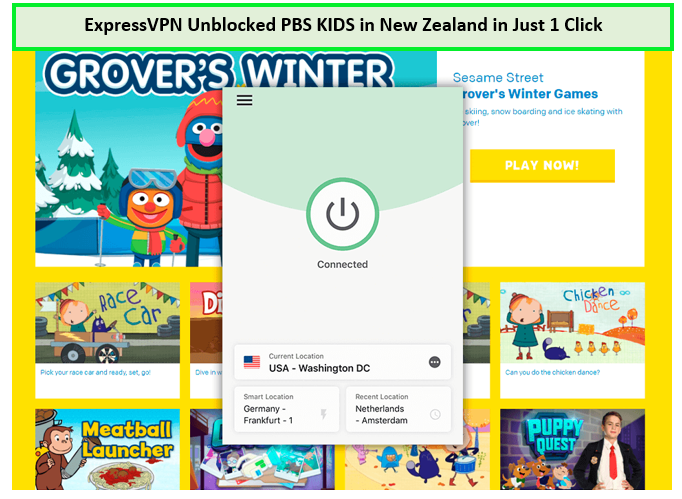 ExpressVPN – The Best VPN to Watch PBS KIDS in New Zealand