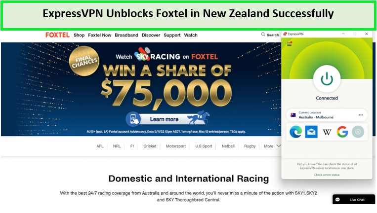 expressvpn-unblocked-foxtel-in-new-zealand-to-watch-melbourne-cup