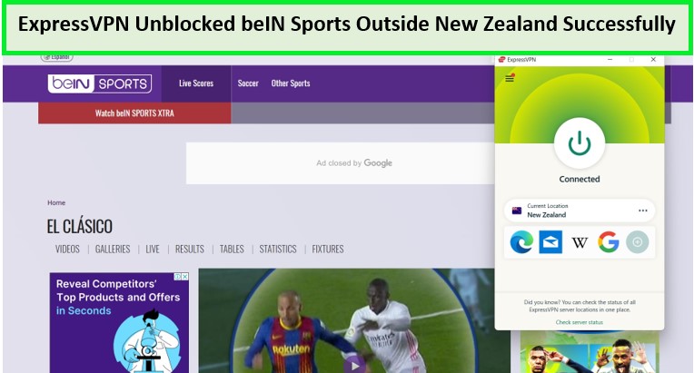 express-vpn-unblocked-beinsports-to-watch-el-clasico-outside-new-zealand
