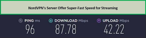 NordVPN speed for streaming Direct TV in New Zealand