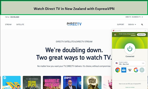 Watch Direct TV in New Zealand with ExpressVPN