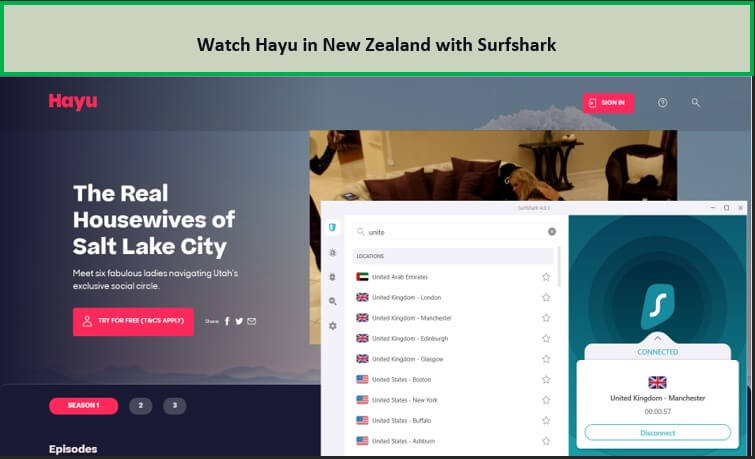 surfshark-unblocked-hayu-in-newzealand